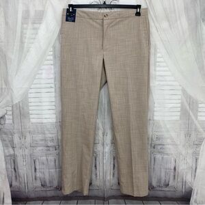 Hart Schaffner Marx Size 36x32 Pants Khaki Beige Tan Dress Slacks Straight Flat